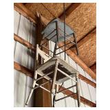 2 PAINTED WOOD CHAIRS