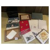 STEIFF CLUB BOOK, PICTURE FRAMES ETC.