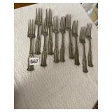 GERMANY SILVER FORKS