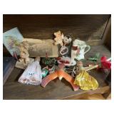 SANTA CARDS, STORYBOOK DOLL, VINTAGE BABY