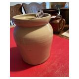 TAN CROCK DOES HAVE CHIP ON SIDE