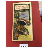 VINTAGE SINCLAIR MAP