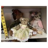BEARINGTON BEAR W/ TAGS 3 BEARS