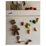 MAGNETS, CHALK CHERRIES