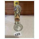 GLASS TELEPHONE CANDY CONTAINER