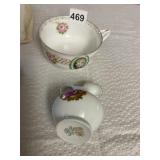 FLOWER DESIGN CREAMER