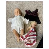 EEG EE DOLL W/ CLOTHES