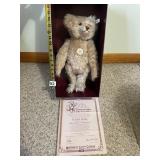 STEIFF TEDDY ROSE W/ TAGS IN BOX