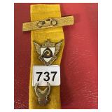 GYPSY TOUR 1954, MOTORCYCLE TIE CLASP