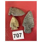 3 ARROW HEADS