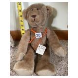 BEVERLY BEARS BROWN BEAR WITH ORIGINAL TAG