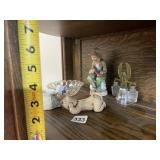 EAGLE SALT/PEPPER HOLDER, FIGURINES, ETC.