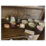 VINTAGE COASTER SET, 2 BELLS