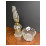 OIL LAMP AND BOWL