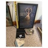 FRAMED WHEAT AND PURSES