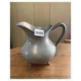 PEWTER WATER PITCHER
