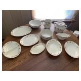 LARGE ASSORTMENT OF JULE DISHES