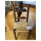 RUSH SEAT CHILDS CHAIR