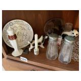 CATS MOLD SALT AND PEPPER SHAKERS, PANDA BEAR,