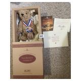 TEDDY BEAR SAMMI CINNAMON 25 IN ORIGINAL BOX