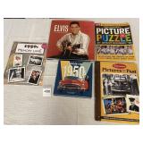 ELVIS, CAR BOOKS ETC.