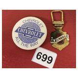 CHEVY AND OLDSMOBILE KEY CHAIN