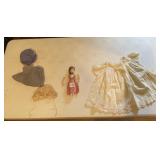 STORY BOOK DOLL AND DOLL CLOTHES