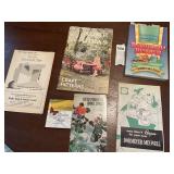 HOUSEHOLD TIPS BOOK, MIXER BROCHURES/RECIPE BOOK,