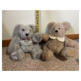 2 BEARS INCLUDING BLOOMINGDALE