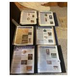 3 ANTIQUE BINDERS FILLED WITH KOVEL