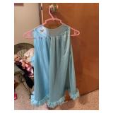 RODGER VINTAGE LIGHT BLUE NIGHT GOWN