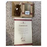 1999/2000 STEIFF COLLECTOR CLUB BEAR IN BOX