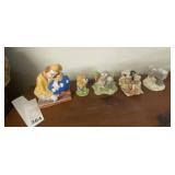 FIGURINES INCLUDING CLOWN MARY