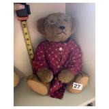 VINTAGE STYLE BEVERLY BEAR WITH GLASSES AND DRESS
