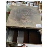 VINTAGE RIT DYE GENERAL STORE ORGANIZER