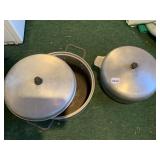 ALUMINUM COOKING POTS