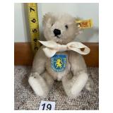 STEIFF NUMBER 0167 /22 GRAY BEAR WITH ORIGINAL