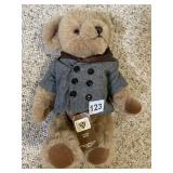 NISBET PEARLEY KING BEAR W/ BLUE COAT AND TAGS