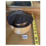 VINTAGE HARLEY DAVIDSON CAP W/ LEATHER INTERIOR