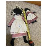 BLACK CLOTH DOLLS