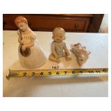 3 FIGURINES INCLUDING ANGEL