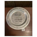 ANTIQUE AUTOMOBILE CLUB PLATE
