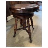CLAW AND BALL FOOT ORGAN/PIANO STOOL