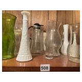 KITCHEN VASES, CUPS, ETC.