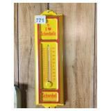 VINTAGE SCHWEBEL ADVERTISING THERMOMETER, 1