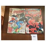 2 MARVEL COMICS THE ADVENTURES OF SPIDERMAN, FEB