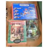 VINTAGE ERECTOR SET, 1994 VINTAGE BUDWEISER BEER