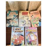 UNCLE SCROOGE, MICKEY MOUSE, HOT STUFF AND RICHIE