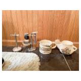 FRANKLIN MUG BARBER SHOP, RAZOR HOLDER