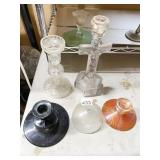 CARNIVAL CANDLE HOLDER, CROSS CANDLE STICK ETC.